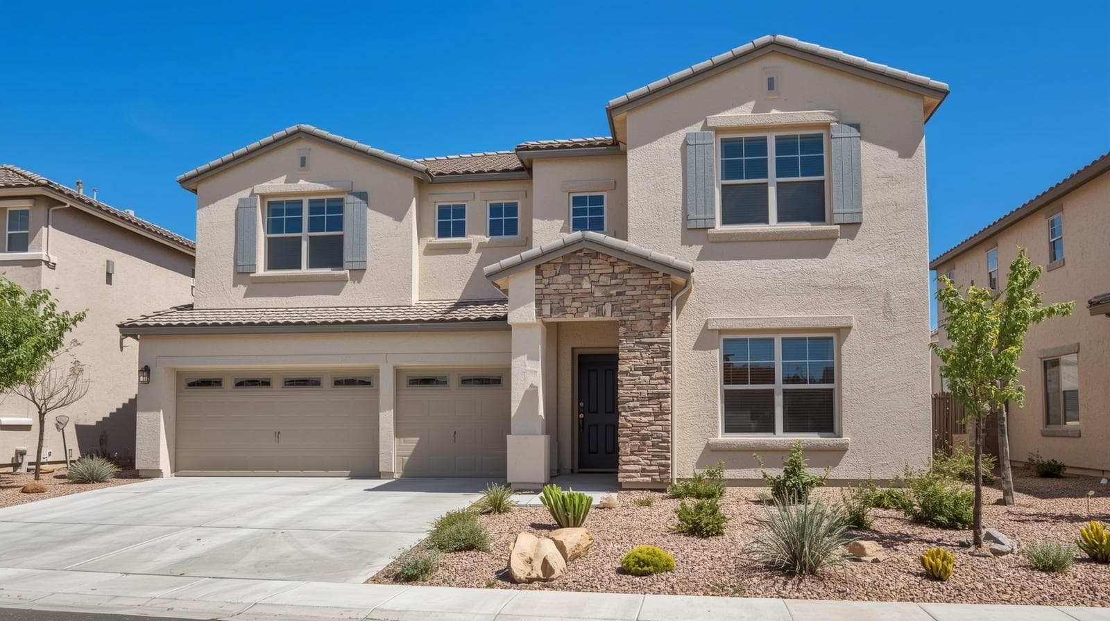Two-story home in a Craig Ranch subdivision, North Las Vegas